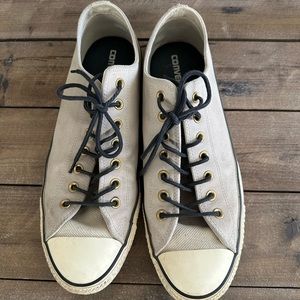 Tan/nudish colored converse